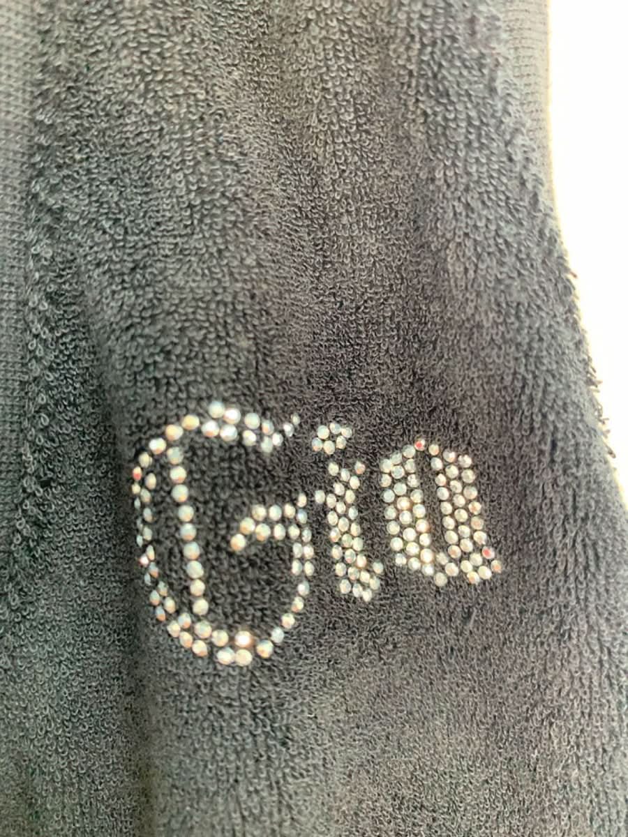 I.AM.GIA Black crystal studded Coleta Top S - Reliked