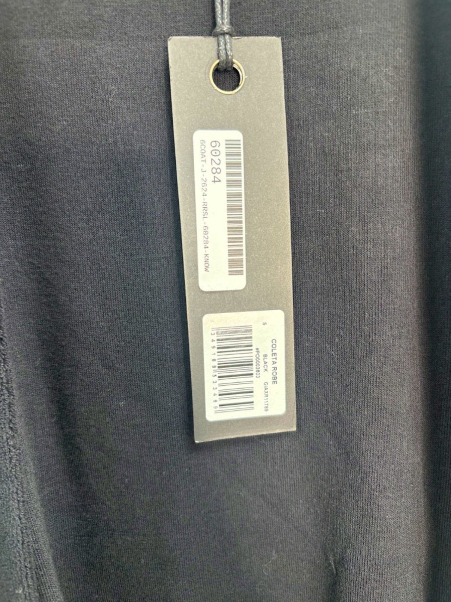 I.AM.GIA Black Send Nudes Kimono Robe One Size - Reliked