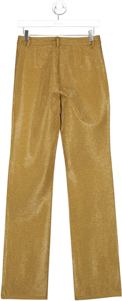 I.AM.GIA Gold Mariah Trousers UK M - Reliked