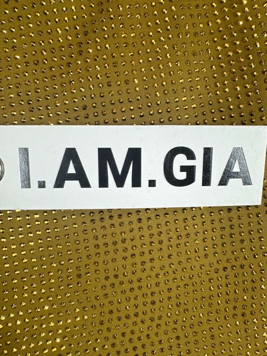 I.AM.GIA Gold Mariah Trousers UK M - Reliked