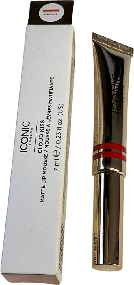 ICONIC LONDON Cloud Kiss Matte Lip Mousse Fired Up 7ml - Reliked