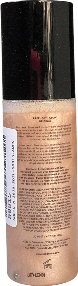 ICONIC LONDON Prep - set - glow Orginial 120ml - Reliked
