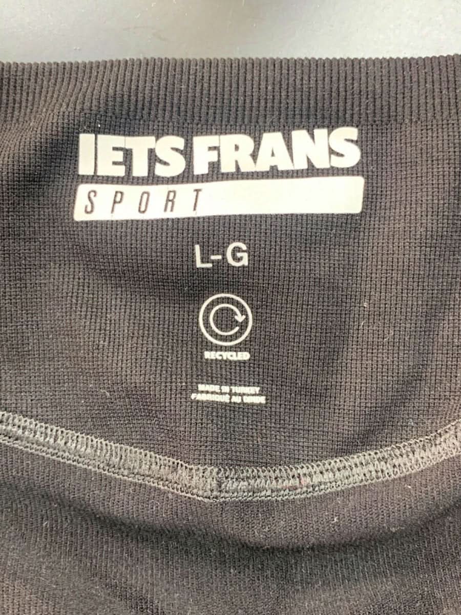 iets frans. Black Sport Trousers UK L - Reliked
