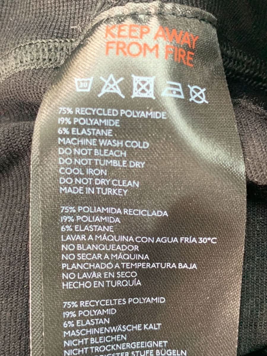 iets frans. Black Sport Trousers UK L - Reliked