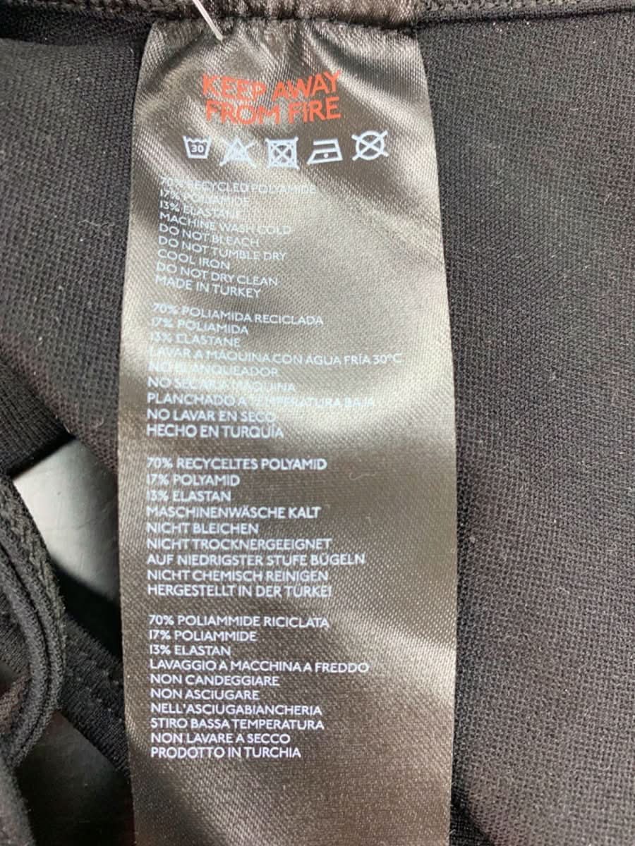 Iets Frans Black Sports Bra S - Reliked