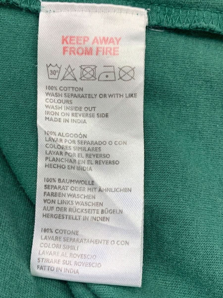 iets frans Green T-Shirt UK M - Reliked