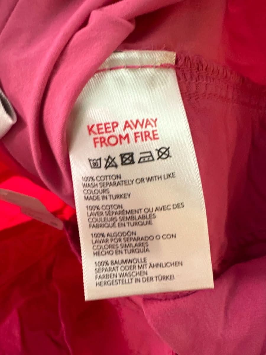 iets frans Pink Cotton Cargo Trousers S - Reliked