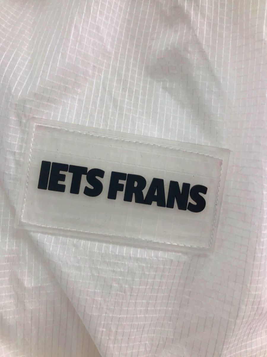 iets frans White Mesh - Panelled Hooded Vest XS - Reliked