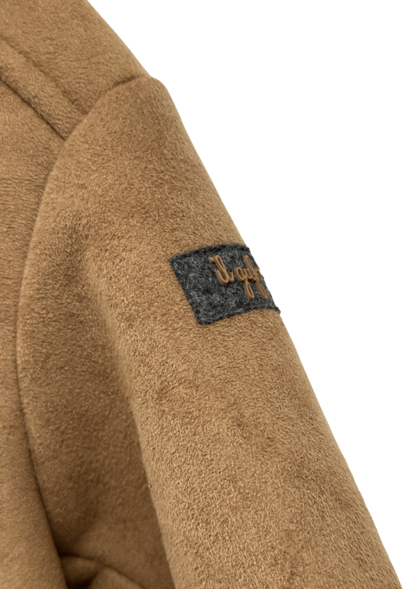 Il Gufo Brown Faux Shearling Hooded Coat 4 Years - Reliked