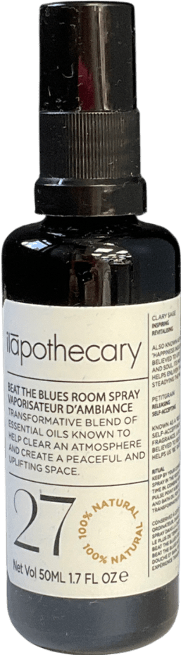 ilapothecary White Beat The Blues Room Spray One Size - Reliked