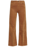 PAIGE Caramel brown Leenah corduroy cropped trousers W23
