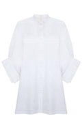 Piece of White Cotton Poplin Kelly Shirt Dress UK XS
