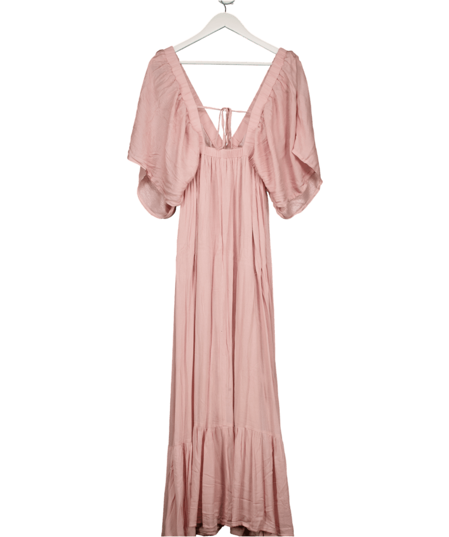 In The Style Blush Pink Maxi Dress UK 8 - Reliked