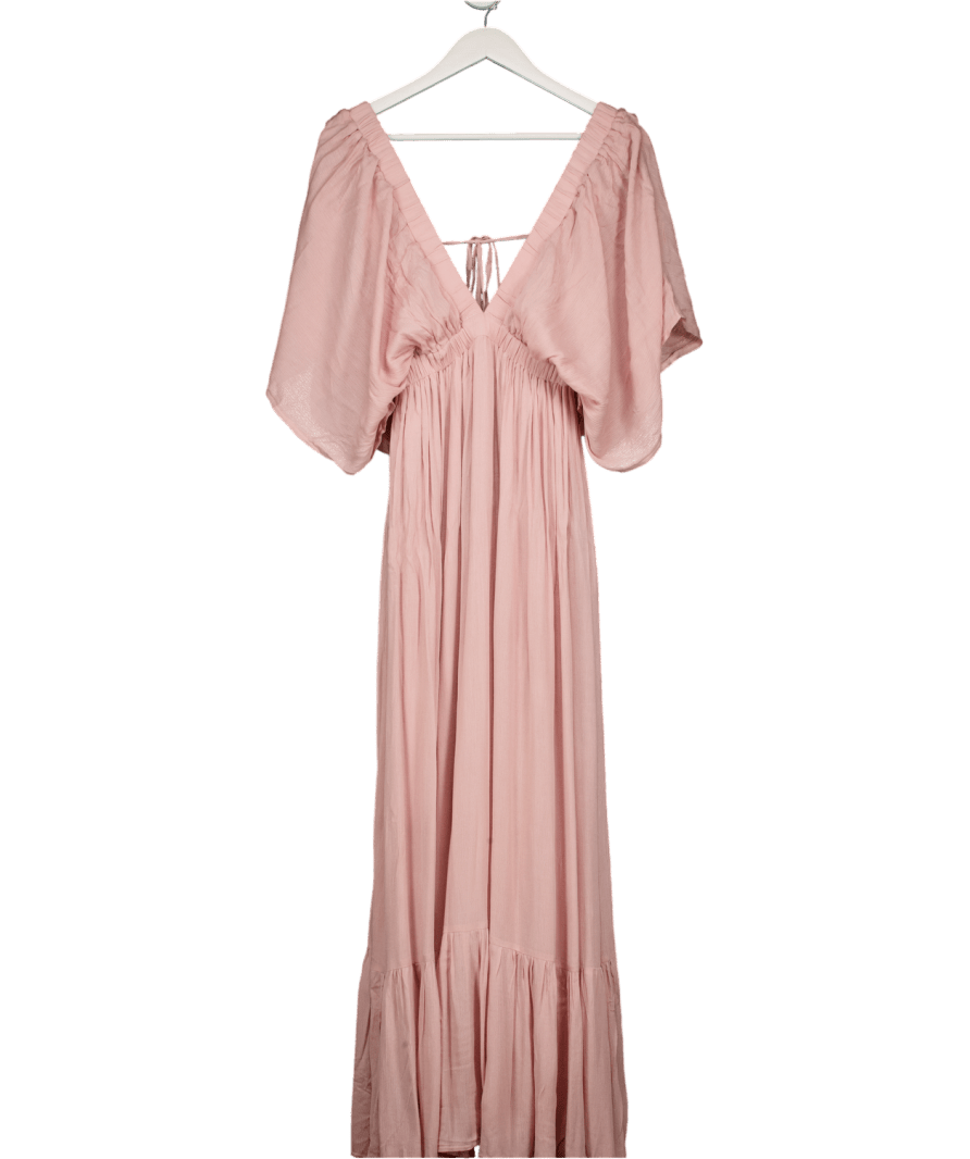 In The Style Blush Pink Maxi Dress UK 8 - Reliked