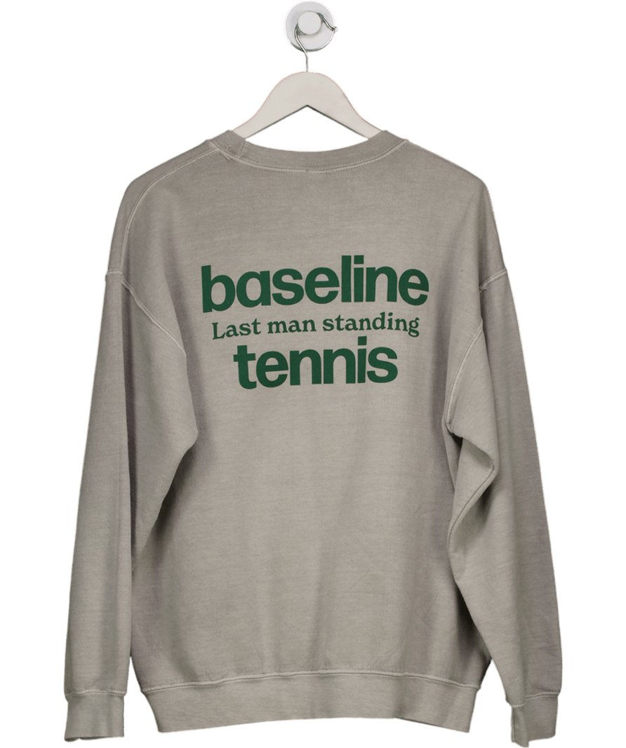 Independant Culture Club Grey Vice 84 'baseline' Sweater UK M - Reliked