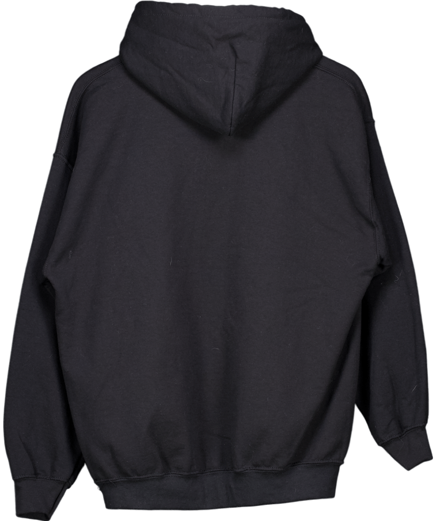 Independent Culture Club Black Sushi Me Rolling Hoodie UK L - Reliked