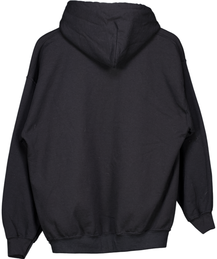 Independent Culture Club Black Sushi Me Rolling Hoodie UK L - Reliked