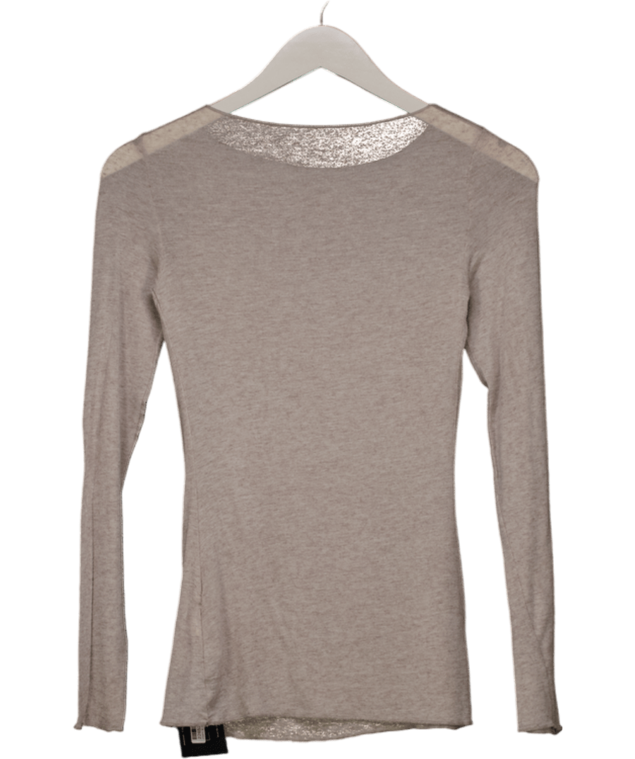 intimissimi Nude Boat Neck Modal Cashmere Ultralight Jumper UK S - Reliked