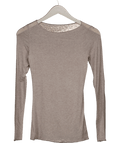 intimissimi Nude Boat Neck Modal Cashmere Ultralight Jumper UK S - Reliked