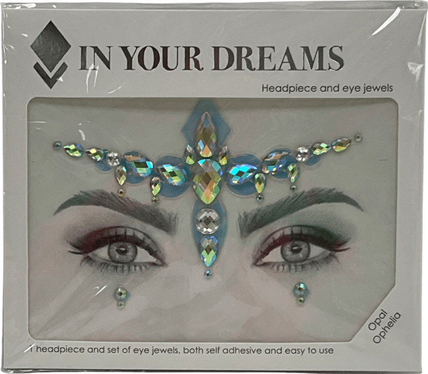inyourdreams Metallic In Your Dreams Opal Ophelia Face Gem One Size - Reliked
