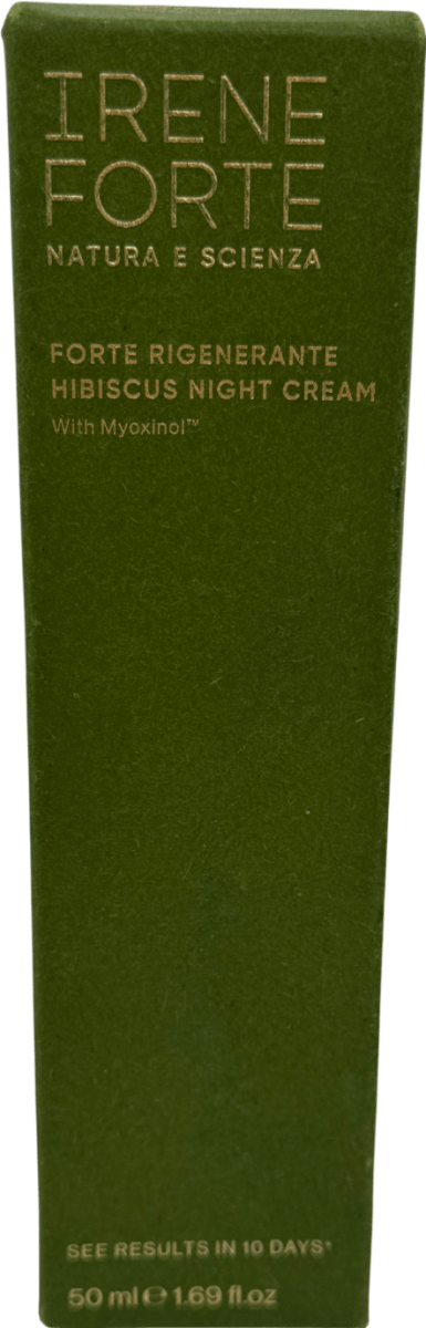 Irene Forte Rigenerante Hibiscus Night Cream With Myoxinol 50ml - Reliked