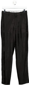 Isabel Marant Black Jacquard Tailored Trousers FR36 UK 8 - Reliked