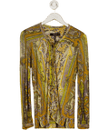 Isabel Marant Yellow Runway "maxence" Paisley Top UK 10 - Reliked