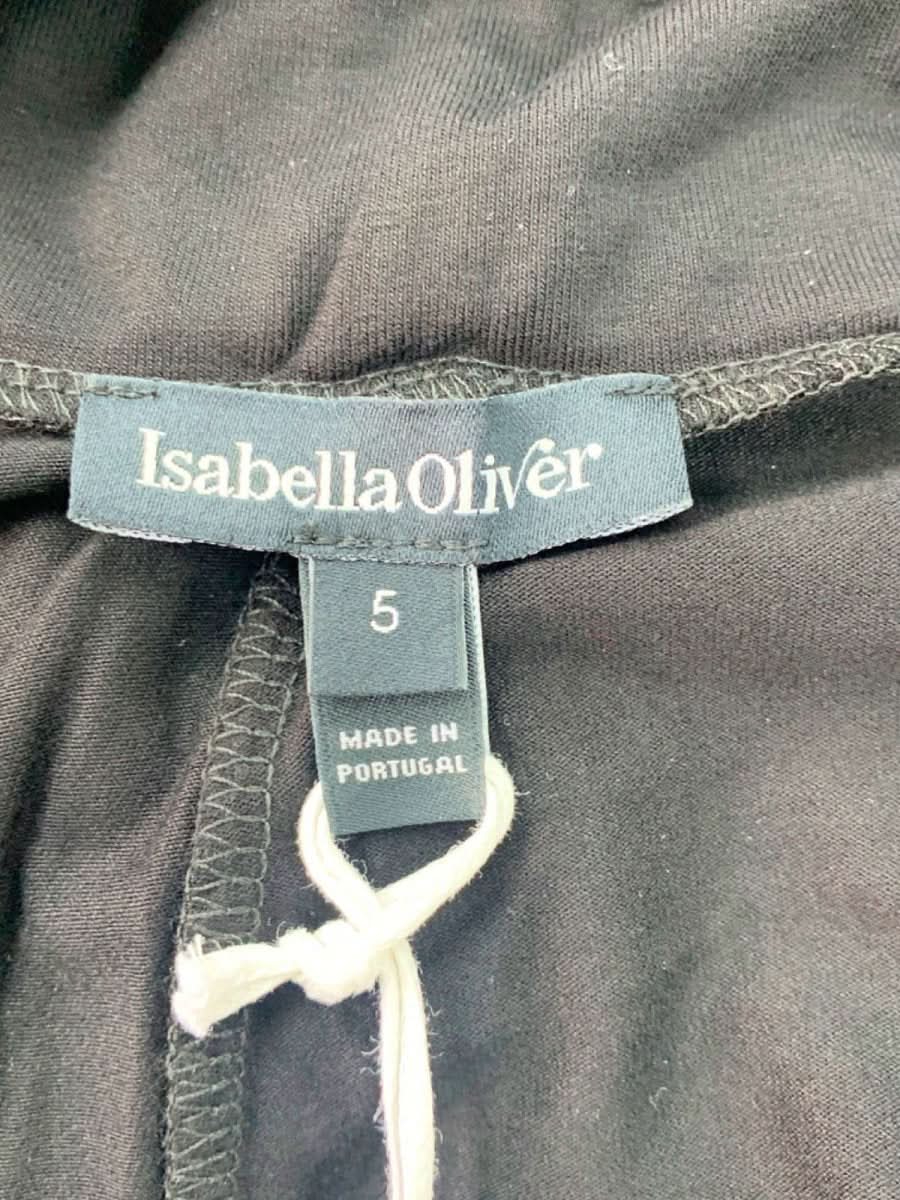Isabella Oliver Black Willow Ecovero Maternity Leggings Size 5 UK 16 - 18 - Reliked