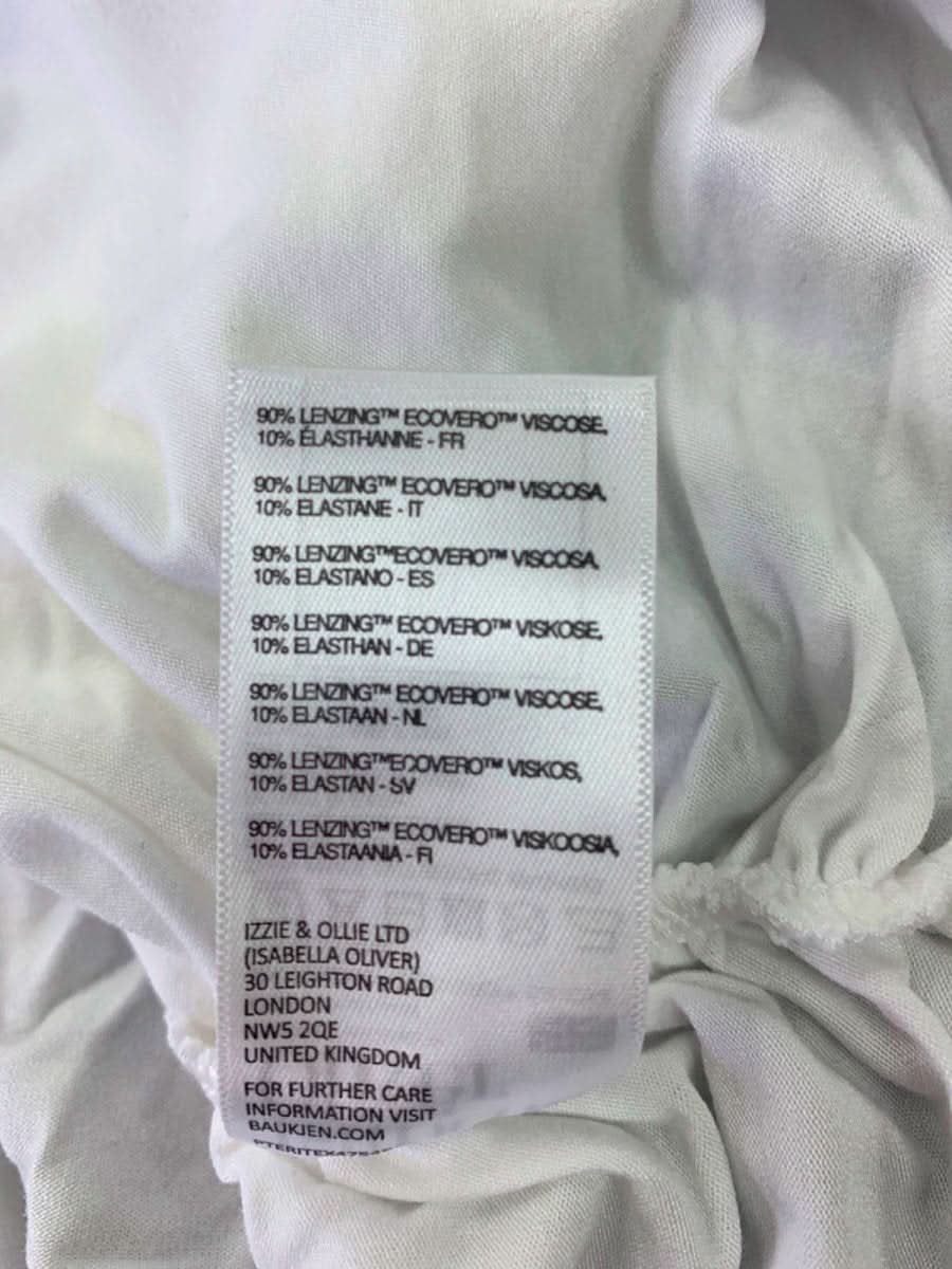 Isabella Oliver White The Maternity Tank with Lenzing ECOVERO Viscose SZ3 UK 12 - Reliked