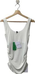 Isabella Oliver White The Maternity Tank with Lenzing ECOVERO Viscose SZ3 UK 12 - Reliked