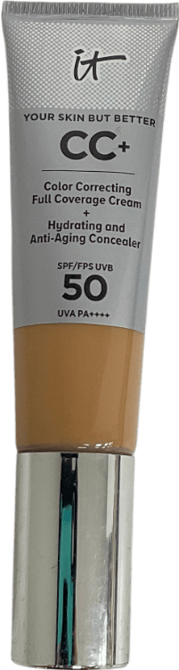 IT Cosmetics Our Skin But Better Cc+ Cream With Spf50 Tan 32ml - Reliked