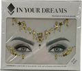 its in your dreams Metallic In Your Dreams Gold Astra All In One Face Gem And Eye Jewels One Size - Reliked