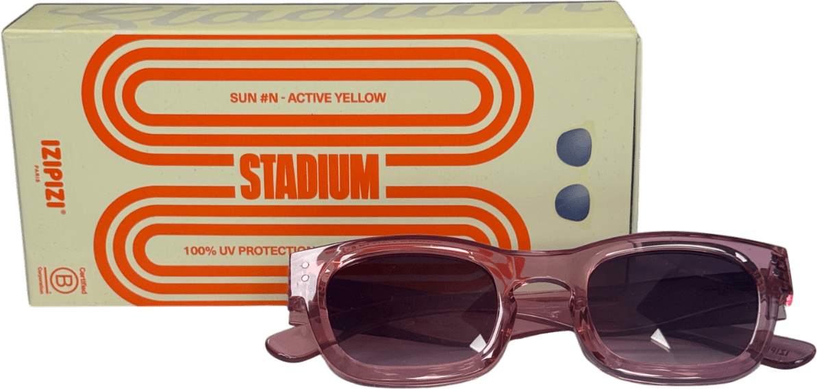 IZIPIZI Pink Tasty Syrup Sunglasses One Size - Reliked