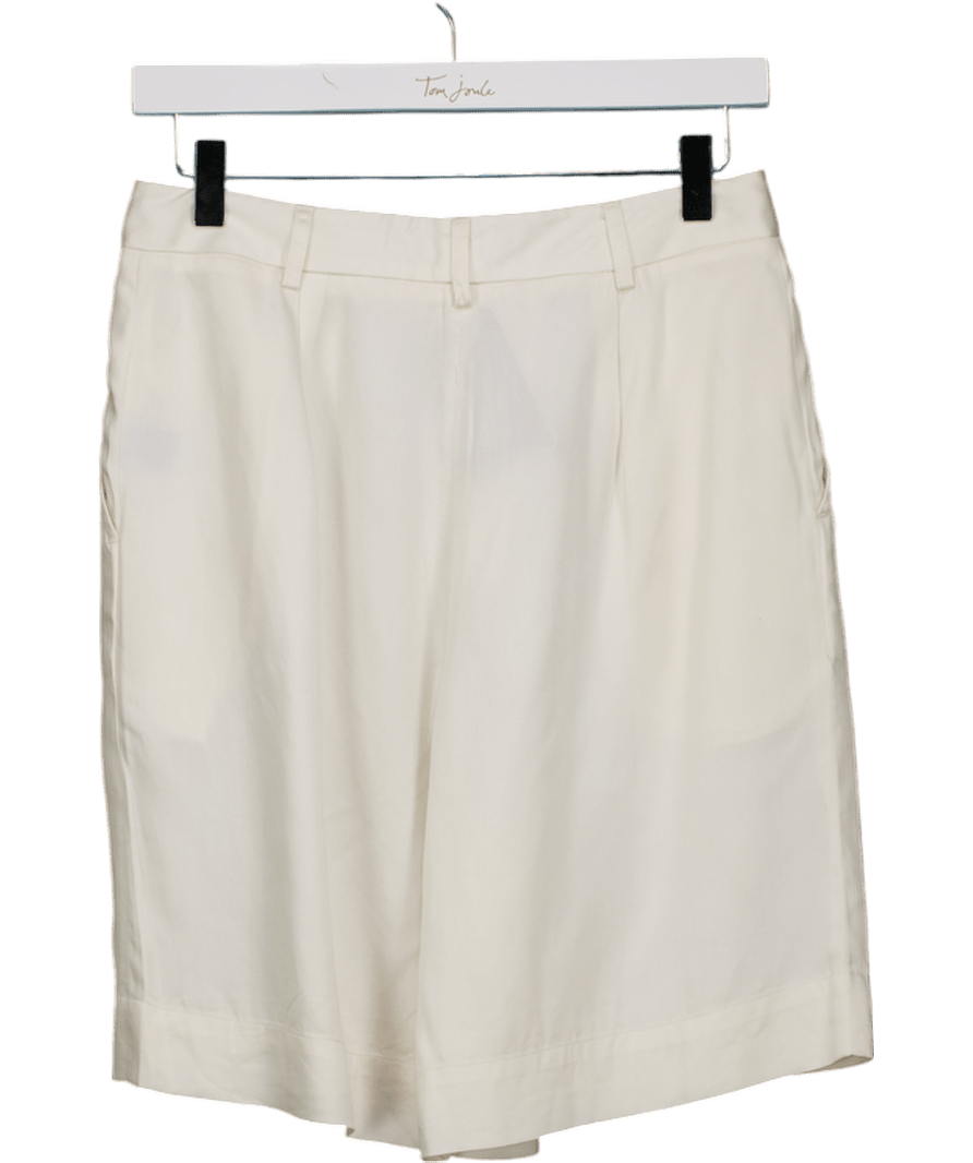 J McLaughlin Cream Cove Shorts UK S - Reliked
