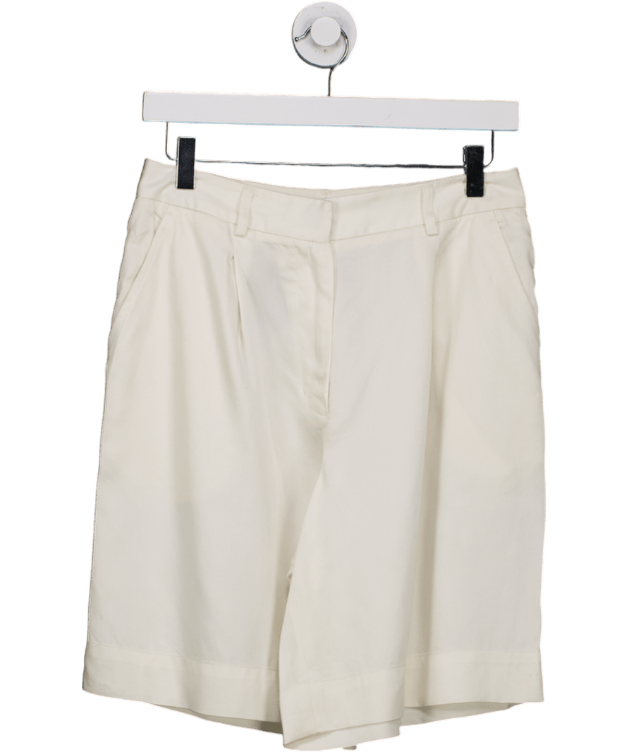 J McLaughlin Cream Cove Shorts UK S - Reliked