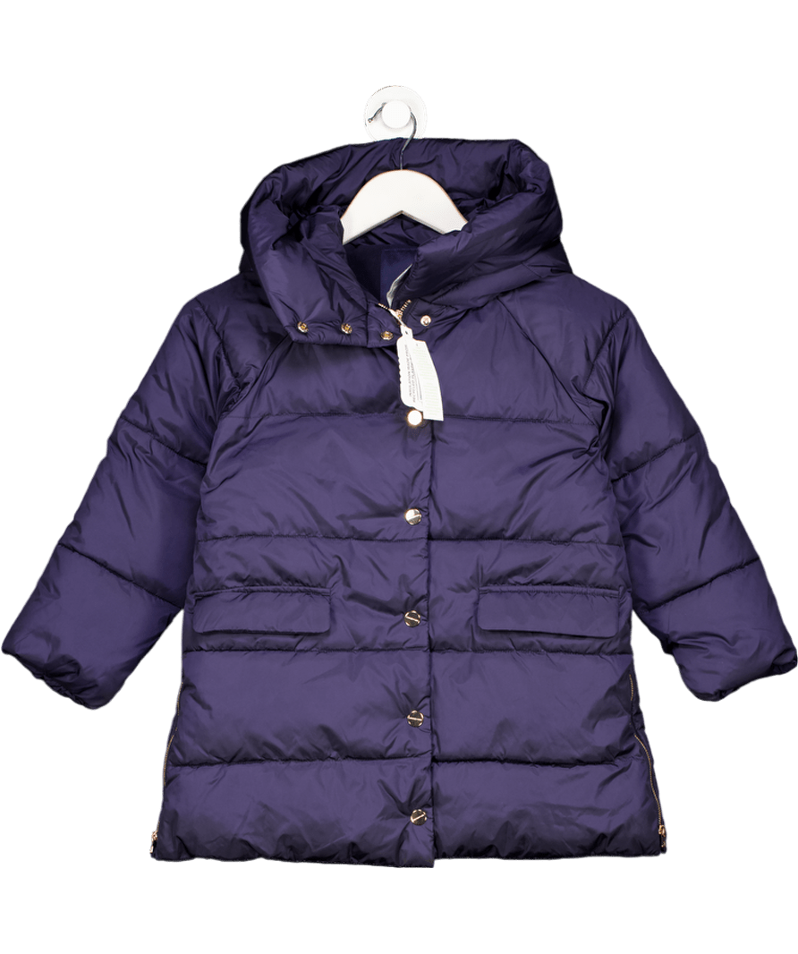 JACADI PARIS Navy Blue Padded Puffer Coat 8 Years - Reliked