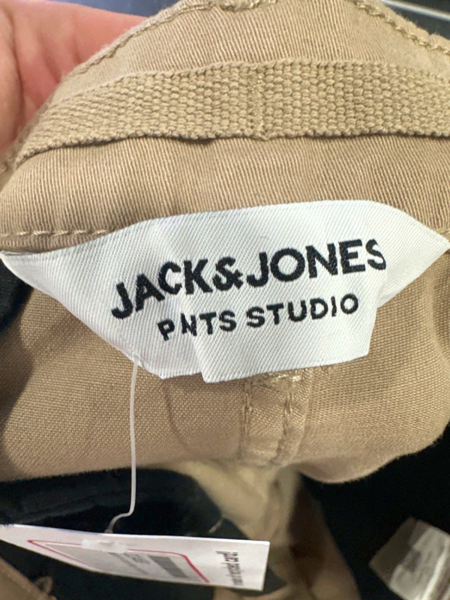 Jack & Jones Beige Cargo Pants W34 - Reliked