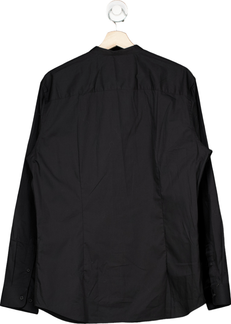 Jack & Jones Black Button - Up Shirt UK L - Reliked