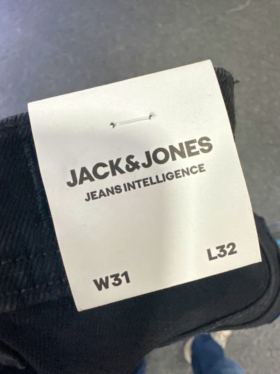 Jack & Jones Black Jeans Intelligence Skinny Fit W31 L32 - Reliked
