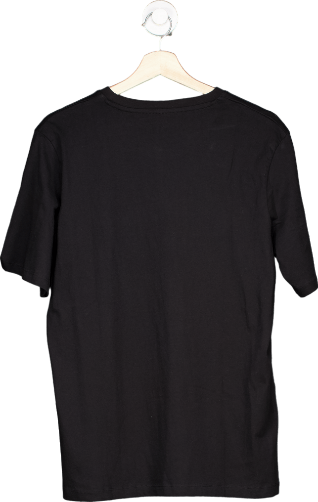 Jack & Jones Black Organic Cotton T-Shirt UK M - Reliked