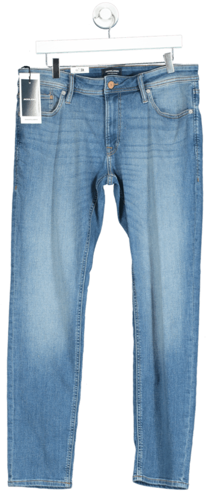 JACK & JONES Blue Denim Jeans Jjlim JJORIGINAL SBD 114 50SPS NOOS W36 - Reliked