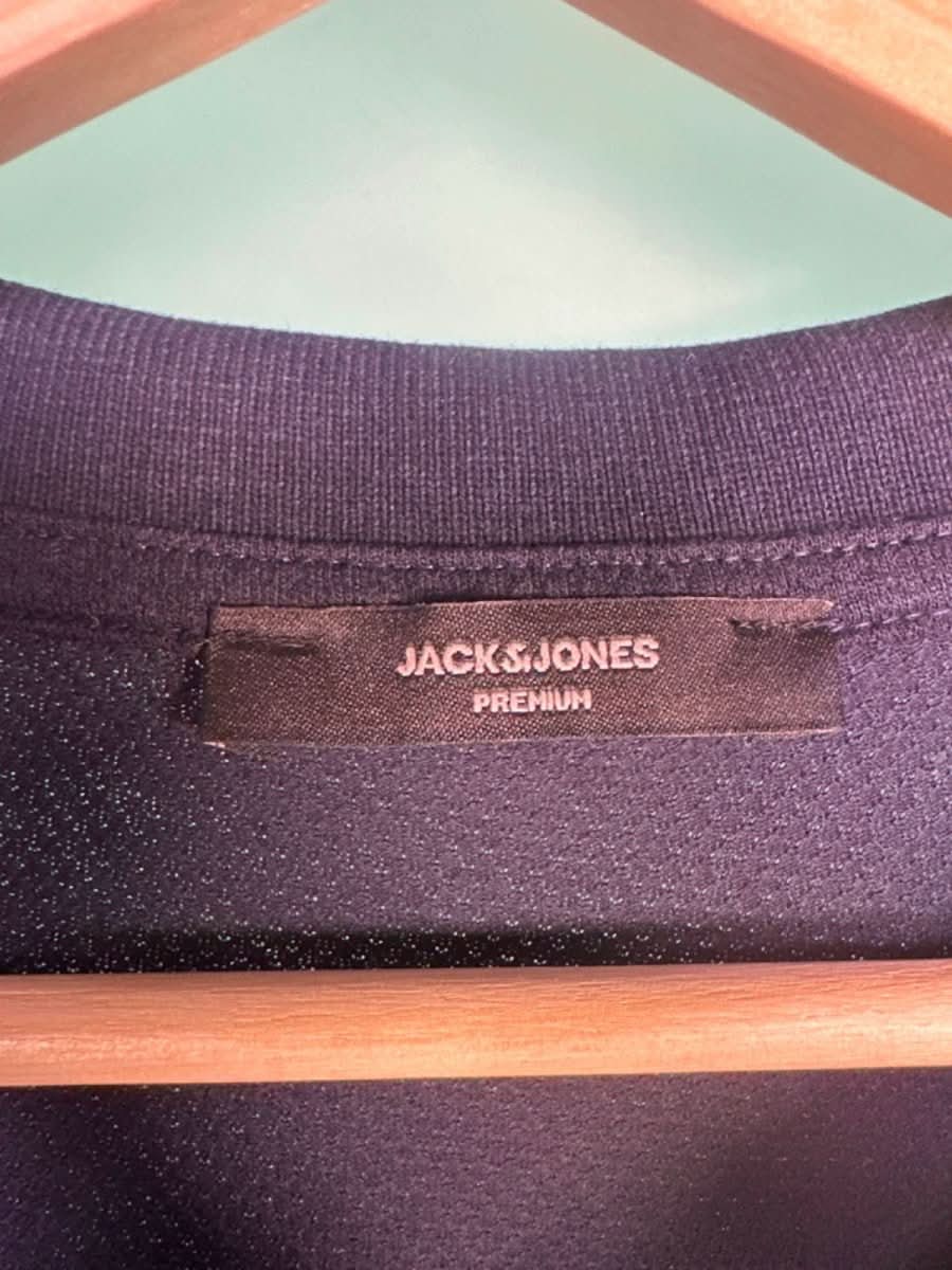 Jack & Jones Navy Polo Shirt UK XL - Reliked