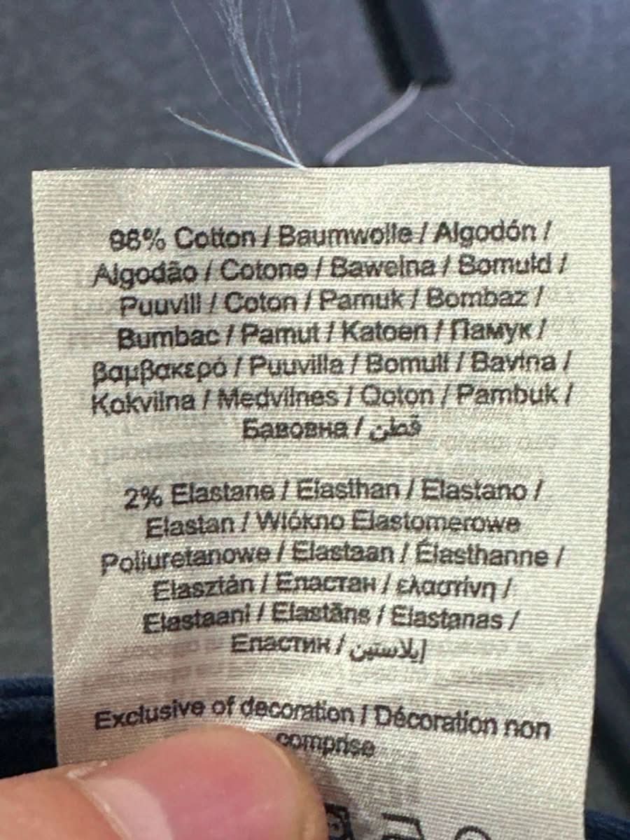 Jack & Jones Navy Slim Fit Trousers UK W30 - Reliked