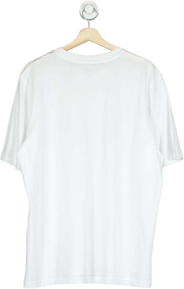 Jack & Jones White Crew Neck Graphic T-Shirt UK XL - Reliked