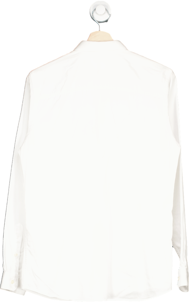 Jack & Jones White Premium Stretch Shirt UK S - Reliked