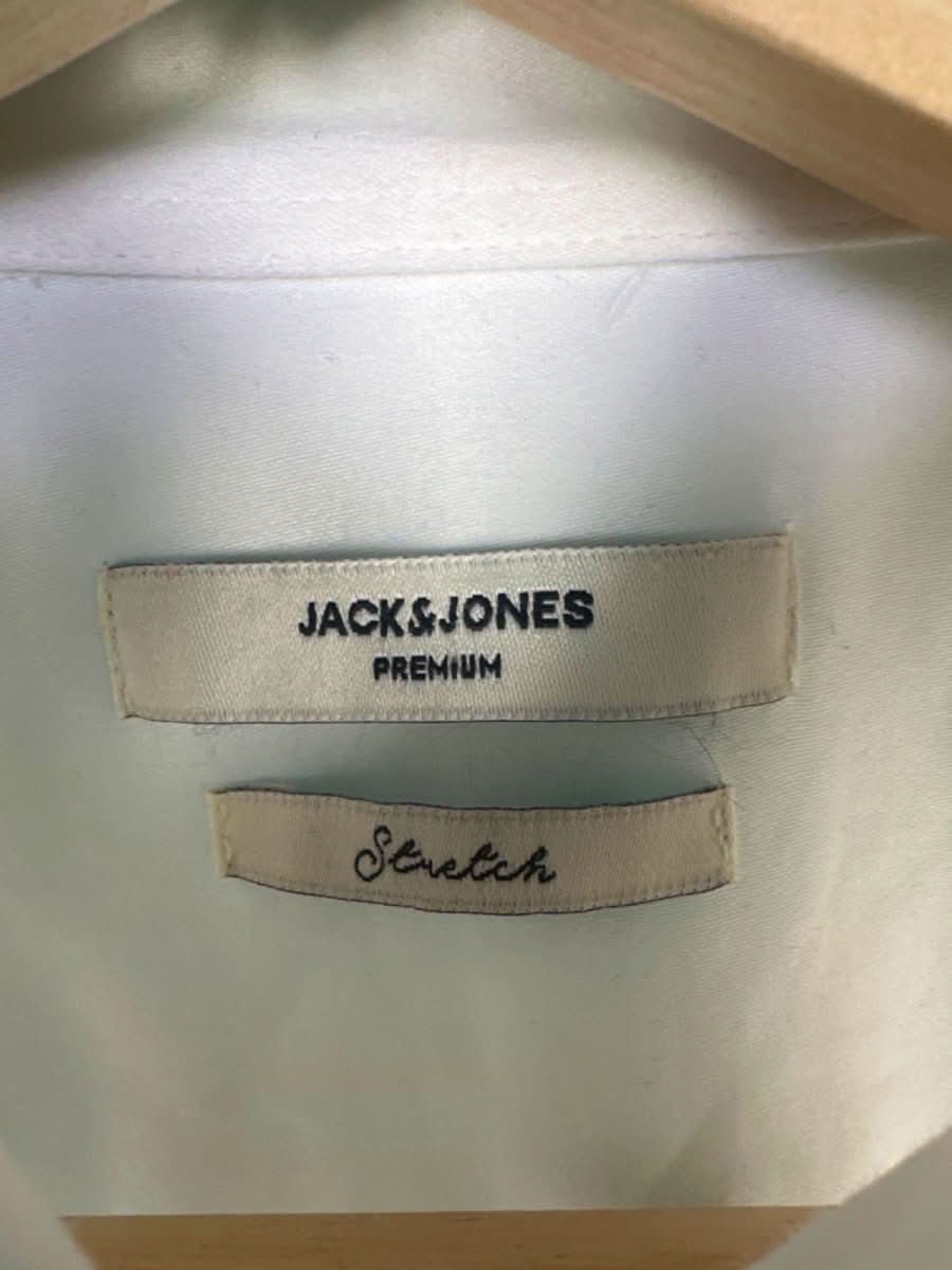 Jack & Jones White Premium Stretch Shirt UK S - Reliked