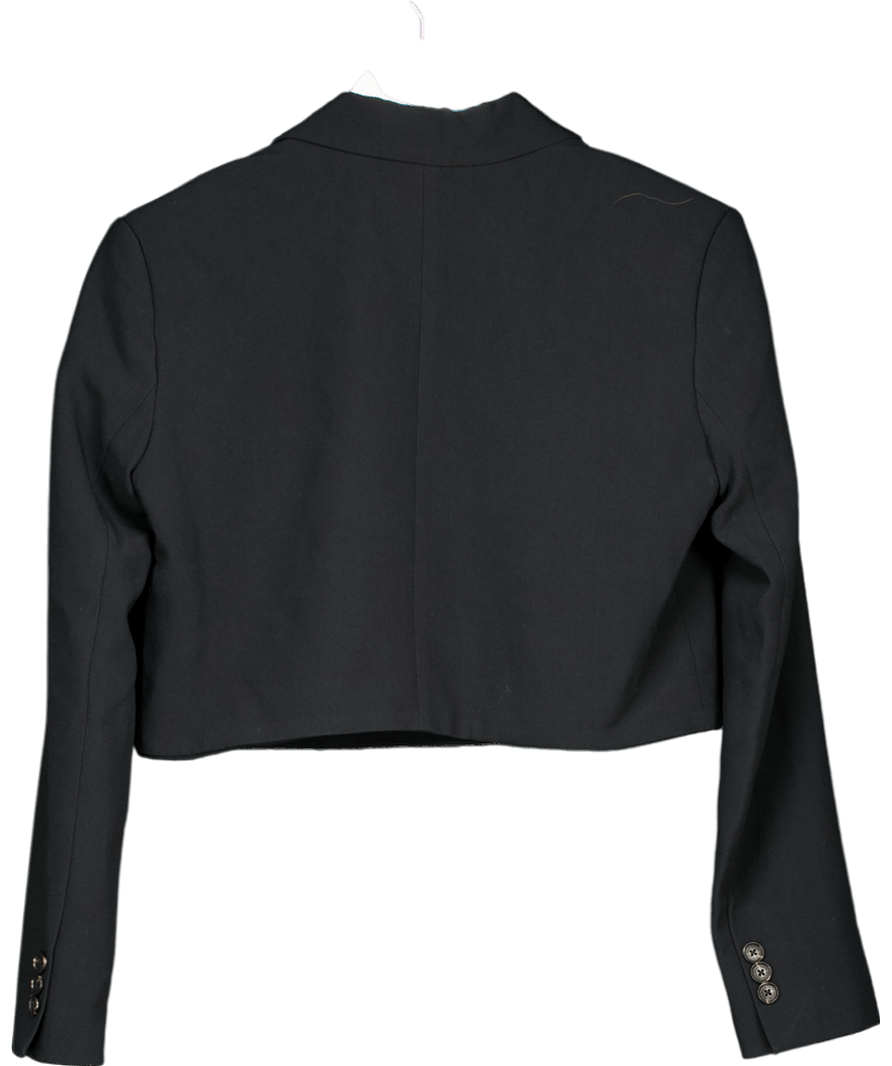 Jack wills Black Cropped Blazer UK 8 - Reliked