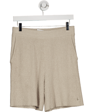 Jack wills Cream Cosy Knit Shorts UK S
