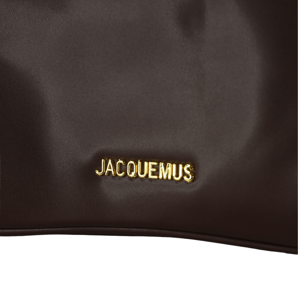 JACQUEMUS Brown He Bisou Perle Zipped Shoulder Bag - Reliked