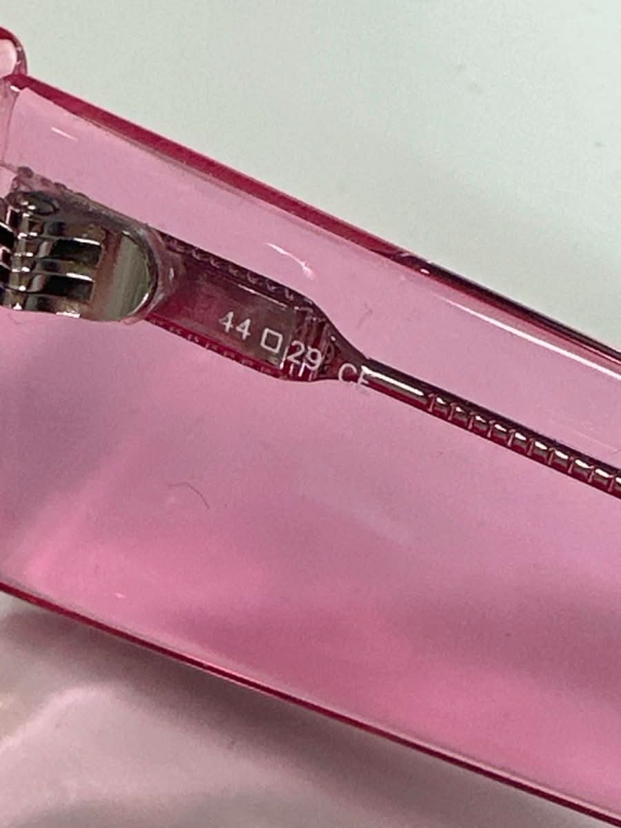 JACQUEMUS Pink Square - Frame Les Lunettes Soleil 3D Sunglasses in pouch - Reliked